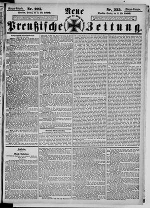 Neue preußische Zeitung vom 15.05.1892