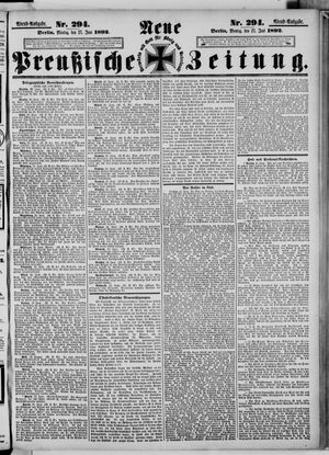 Neue preußische Zeitung vom 27.06.1892
