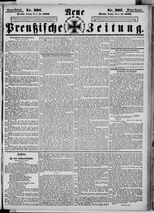 Neue preußische Zeitung vom 05.07.1892