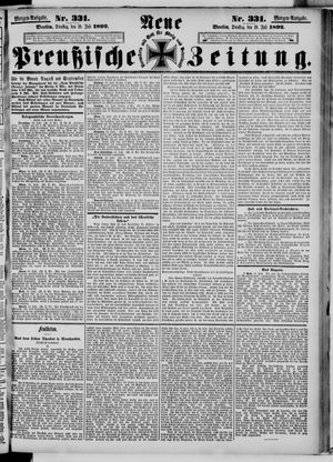 Neue preußische Zeitung vom 19.07.1892