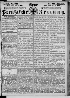 Neue preußische Zeitung vom 21.07.1892