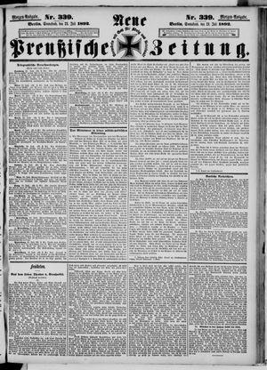Neue preußische Zeitung vom 23.07.1892