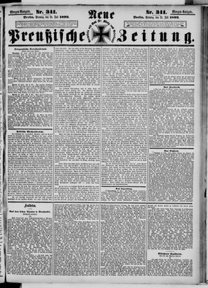 Neue preußische Zeitung vom 24.07.1892