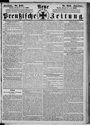 Neue preußische Zeitung vom 27.07.1892