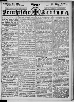 Neue preußische Zeitung vom 30.07.1892