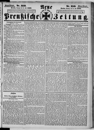 Neue preußische Zeitung vom 31.07.1892