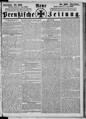 Neue preußische Zeitung vom 03.08.1892