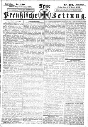 Neue preußische Zeitung vom 26.09.1892