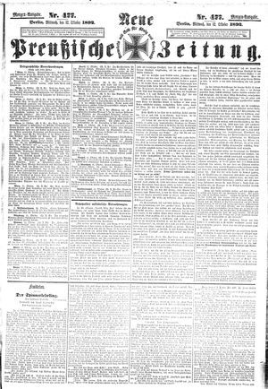 Neue preußische Zeitung vom 12.10.1892