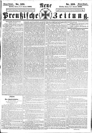 Neue preußische Zeitung vom 06.11.1892