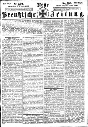 Neue preußische Zeitung vom 16.12.1892