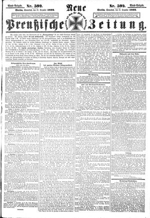 Neue preußische Zeitung vom 17.12.1892