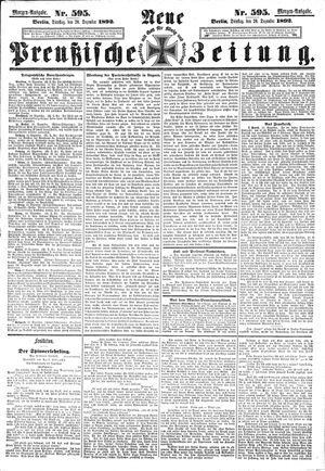 Neue preußische Zeitung vom 20.12.1892