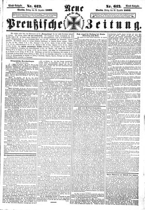 Neue preußische Zeitung vom 30.12.1892