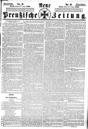 Neue preußische Zeitung vom 06.01.1893