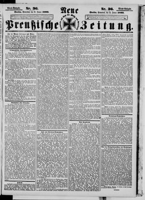Neue preußische Zeitung vom 21.01.1893