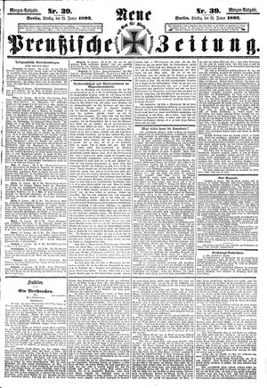 Neue preußische Zeitung vom 24.01.1893