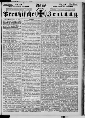Neue preußische Zeitung vom 28.01.1893