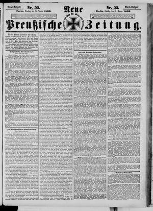 Neue preußische Zeitung vom 31.01.1893