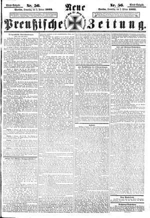 Neue preußische Zeitung vom 02.02.1893