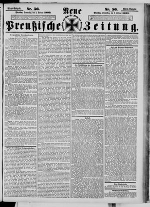 Neue preußische Zeitung vom 02.02.1893