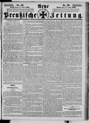 Neue preußische Zeitung vom 03.02.1893