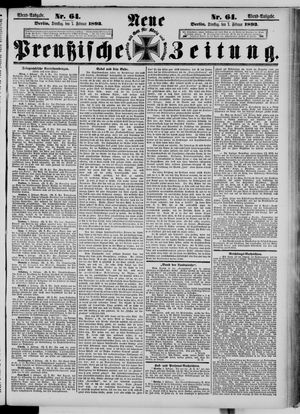 Neue preußische Zeitung vom 07.02.1893