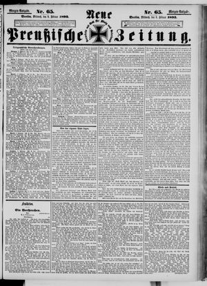 Neue preußische Zeitung on Feb 8, 1893