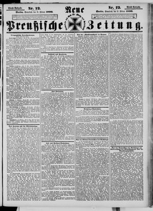Neue preußische Zeitung vom 11.02.1893