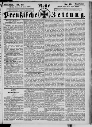 Neue preußische Zeitung vom 12.02.1893