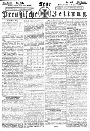 Neue preußische Zeitung vom 18.02.1893