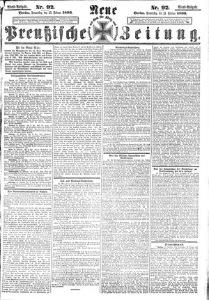 Neue preußische Zeitung vom 23.02.1893