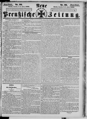 Neue preußische Zeitung vom 23.02.1893