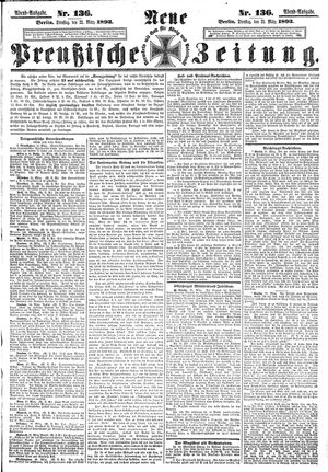 Neue preußische Zeitung on Mar 21, 1893