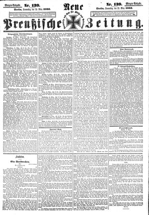 Neue preußische Zeitung on Mar 23, 1893