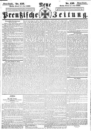 Neue preußische Zeitung on Apr 5, 1893