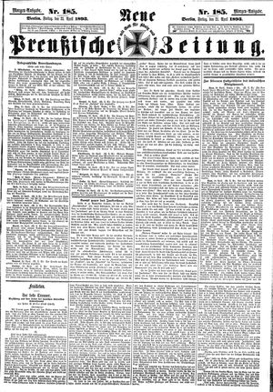 Neue preußische Zeitung vom 21.04.1893