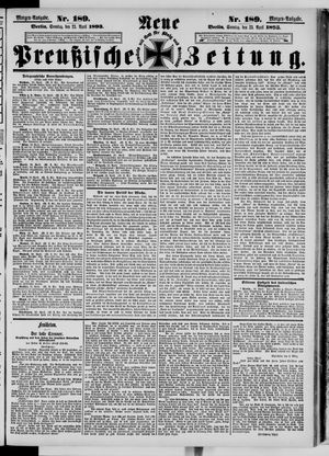 Neue preußische Zeitung vom 23.04.1893