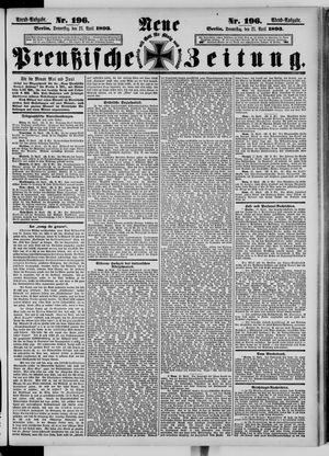 Neue preußische Zeitung vom 27.04.1893