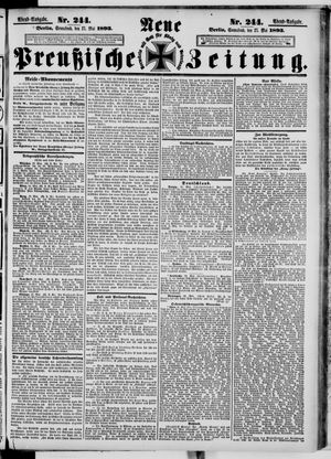 Neue preußische Zeitung vom 27.05.1893