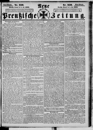 Neue preußische Zeitung vom 31.05.1893