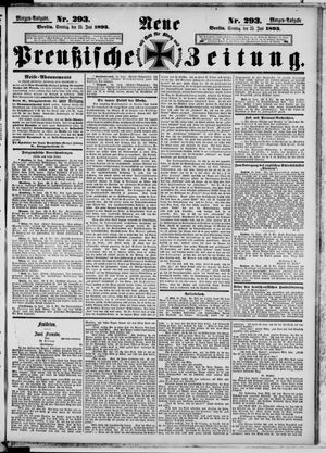 Neue preußische Zeitung vom 25.06.1893