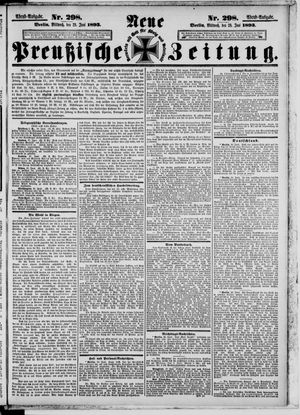 Neue preußische Zeitung vom 28.06.1893