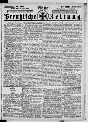 Neue preußische Zeitung vom 05.07.1893