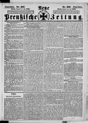 Neue preußische Zeitung vom 09.07.1893