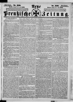 Neue preußische Zeitung vom 11.07.1893