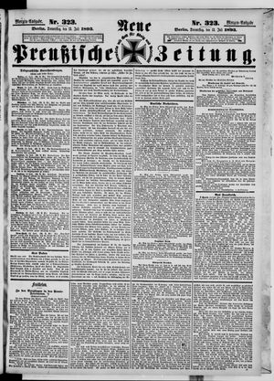 Neue preußische Zeitung vom 13.07.1893