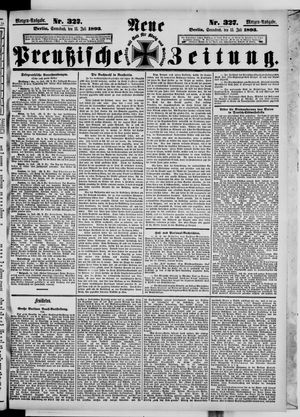 Neue preußische Zeitung vom 15.07.1893
