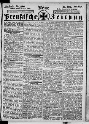 Neue preußische Zeitung vom 20.07.1893