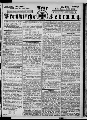 Neue preußische Zeitung on Oct 17, 1893